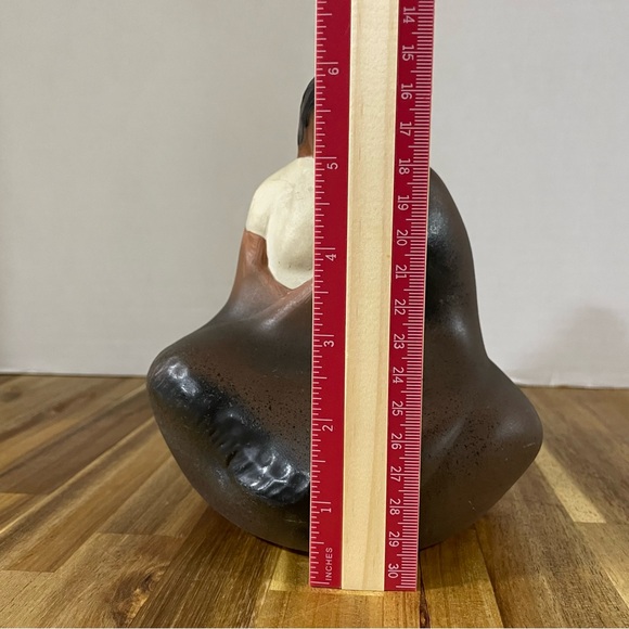 Vintage Eduardo Vega Red Clay Native American Woman Southwestern Ceramic 6” - Picture 9 of 14